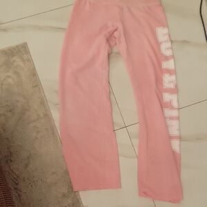 PINK Victoria's Secret Light Pink Flare Pants